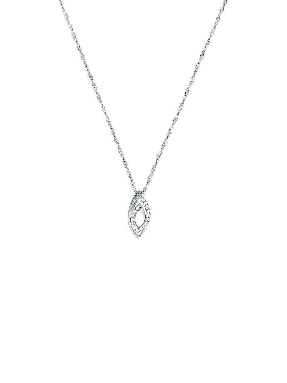 amor Kette mit Anhänger Damen Sterlingsilber silber, 45