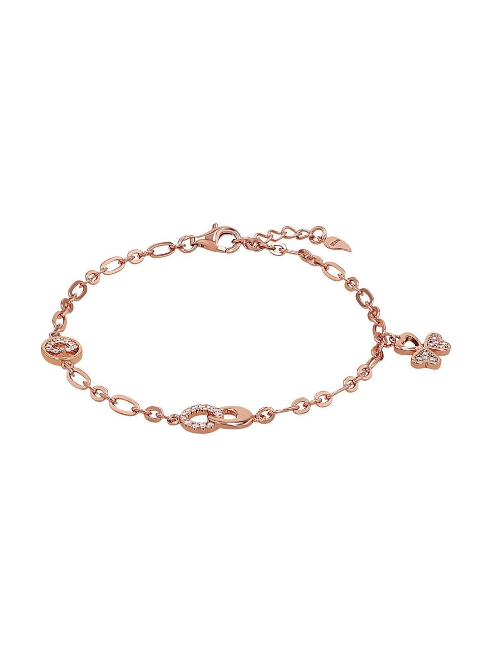 amor Armband Damen Sterlingsilber roségold, 19