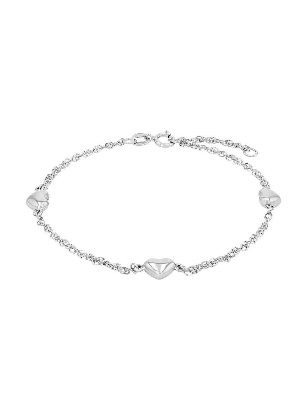 amor Armband Damen Sterlingsilber silber, 19