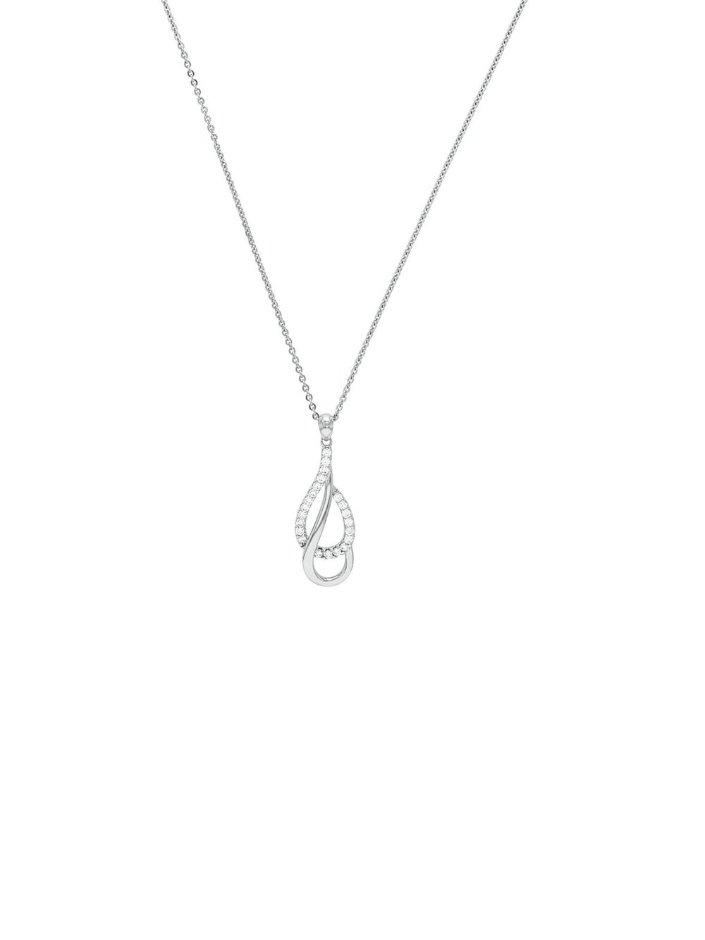 amor Kette mit Anhänger Damen Sterlingsilber silber, 50