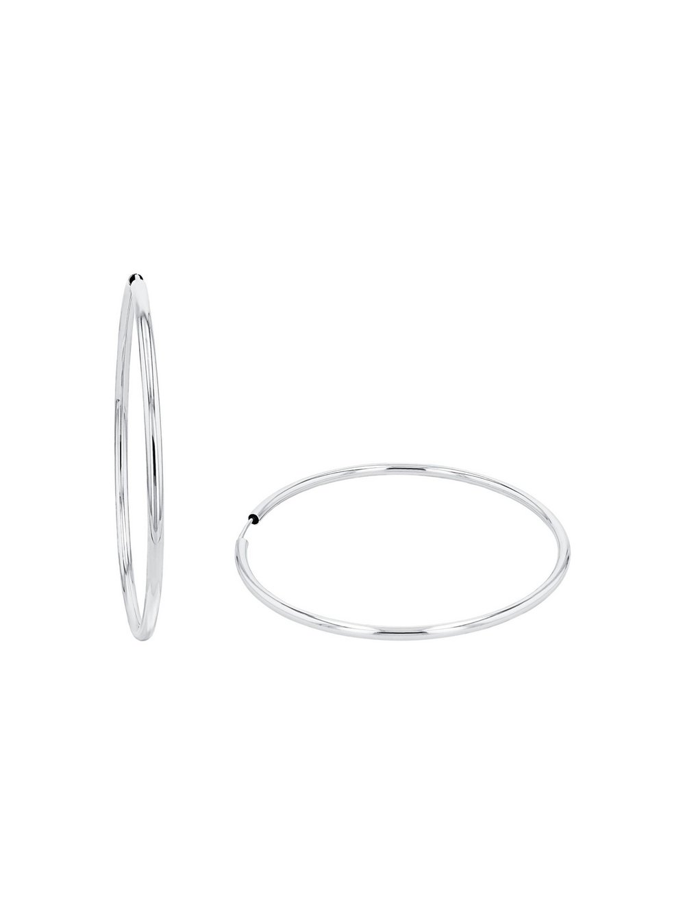 amor Creolen Damen Sterlingsilber silber, ONE SIZE