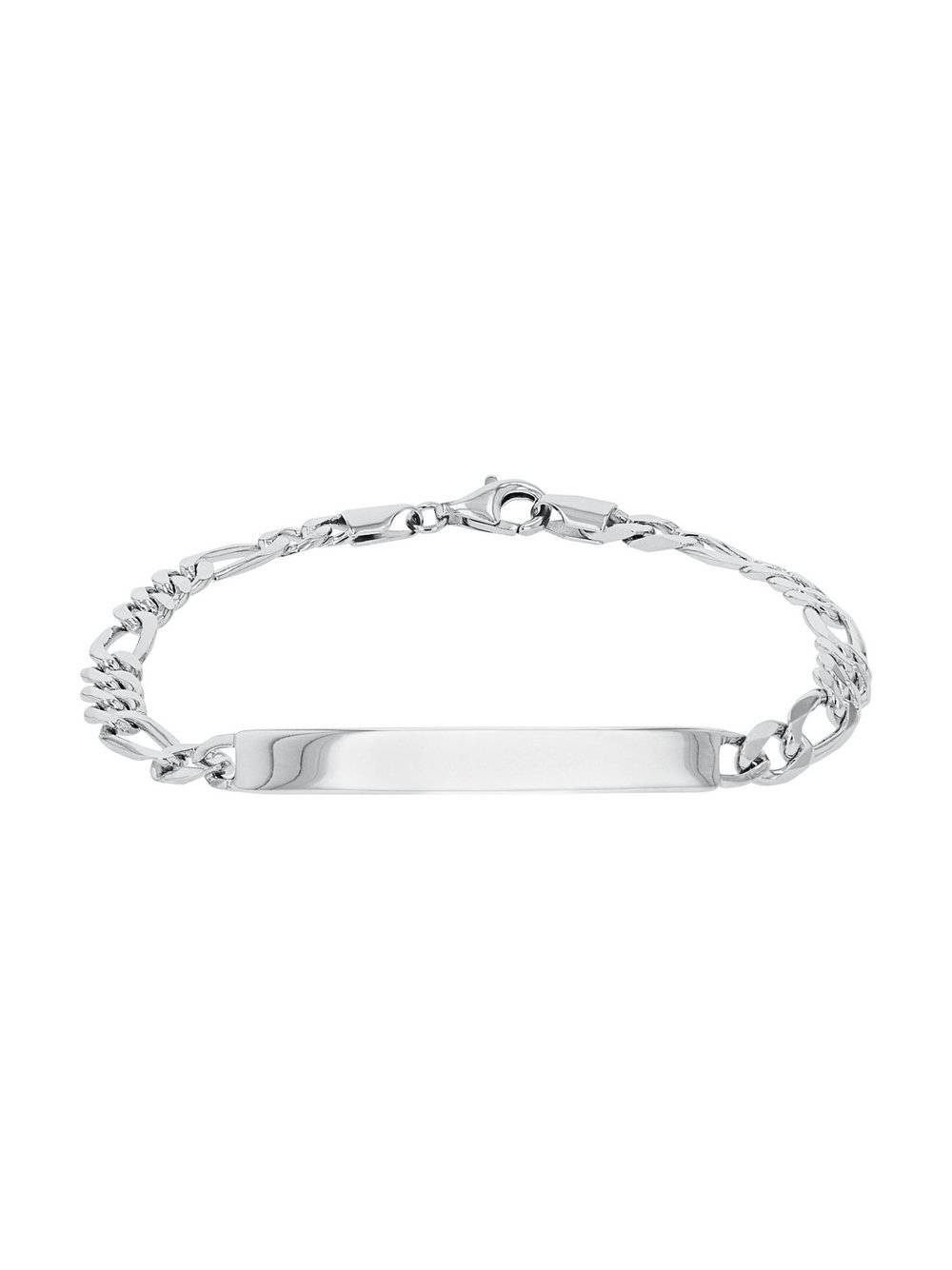 amor Identarmband Damen Sterlingsilber silber, 21