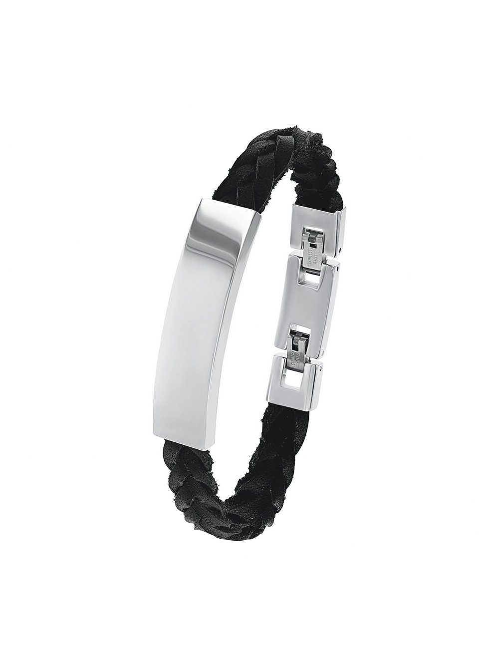 amor Armband Herren Edelstahl silber, 22