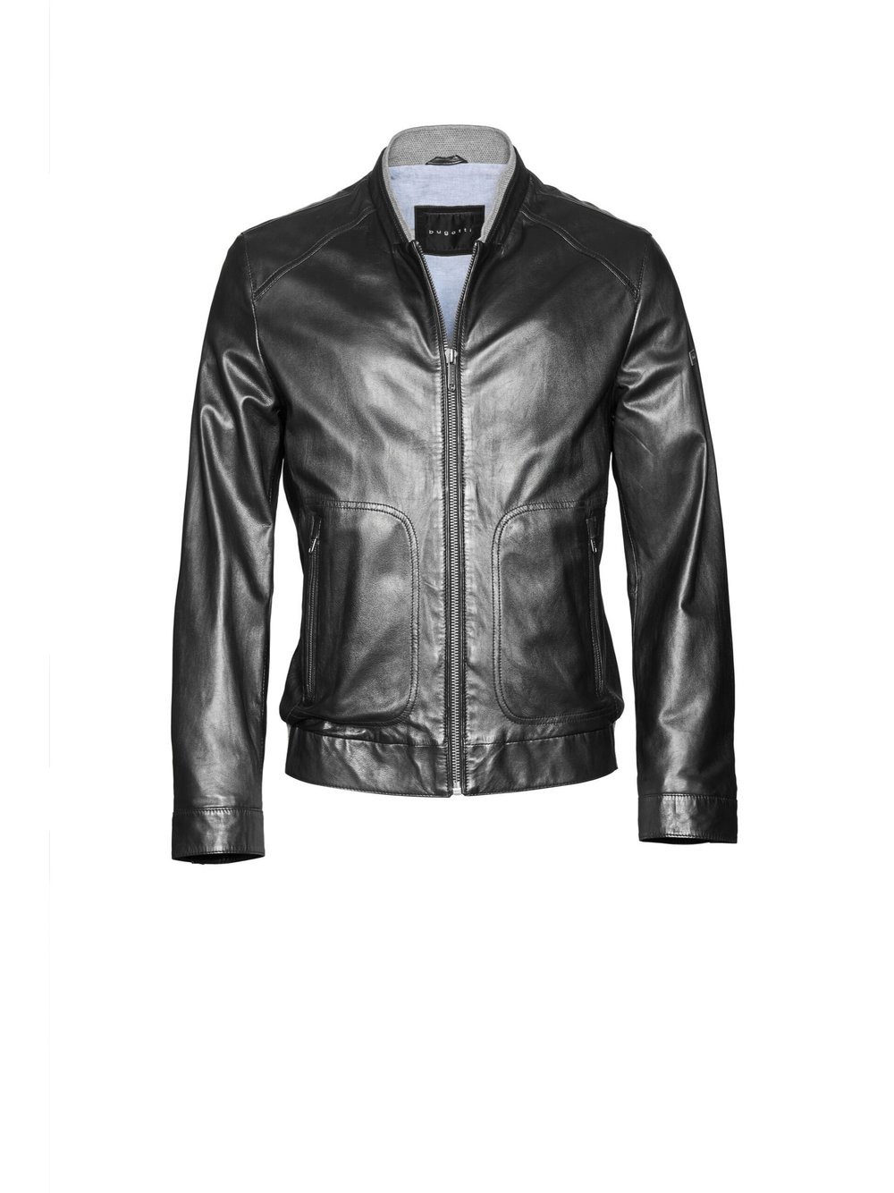 Bugatti Lederjacke Herren schwarz, 54