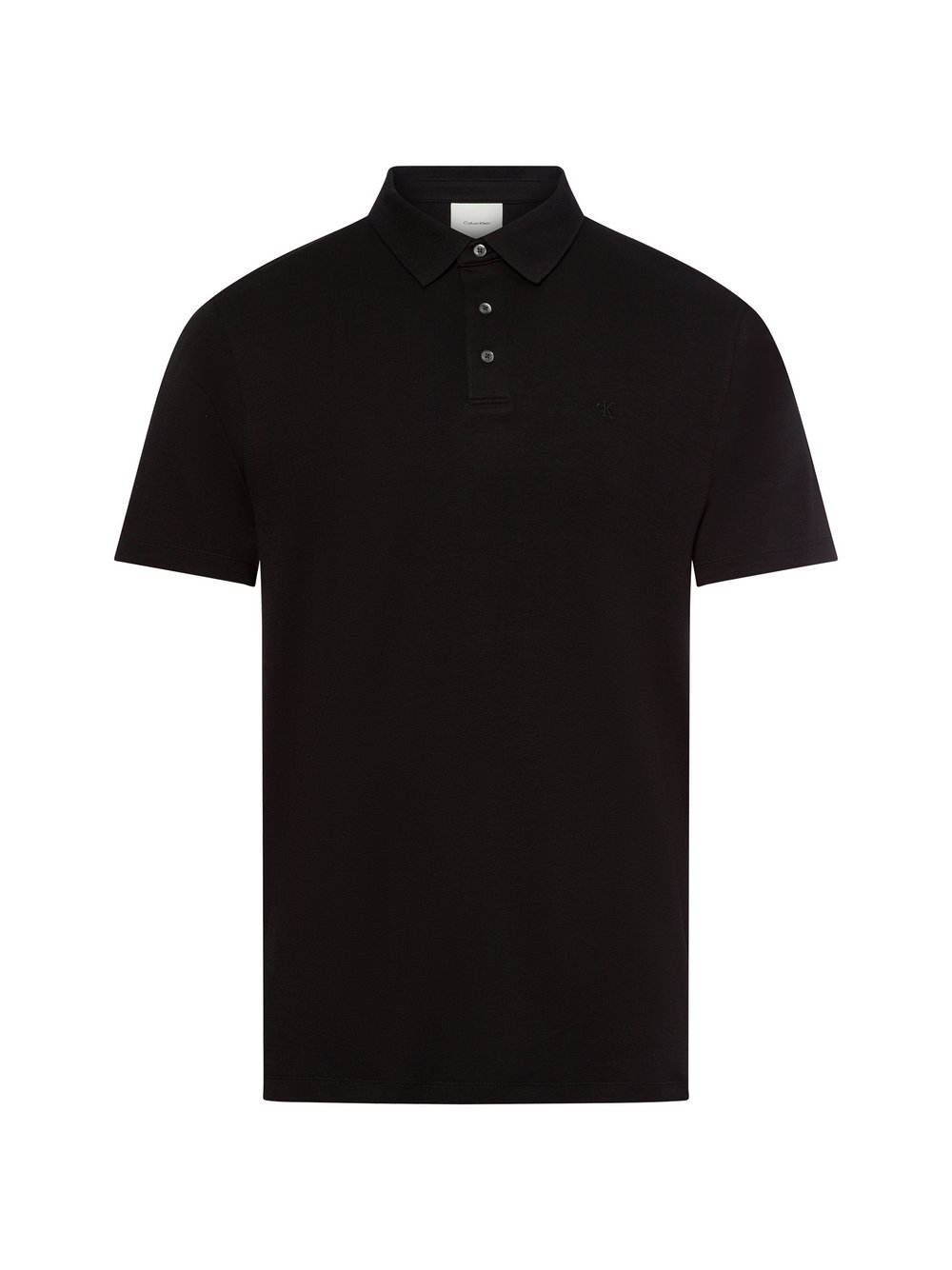 Calvin Klein Poloshirt Herren Baumwolle schwarz, XXL