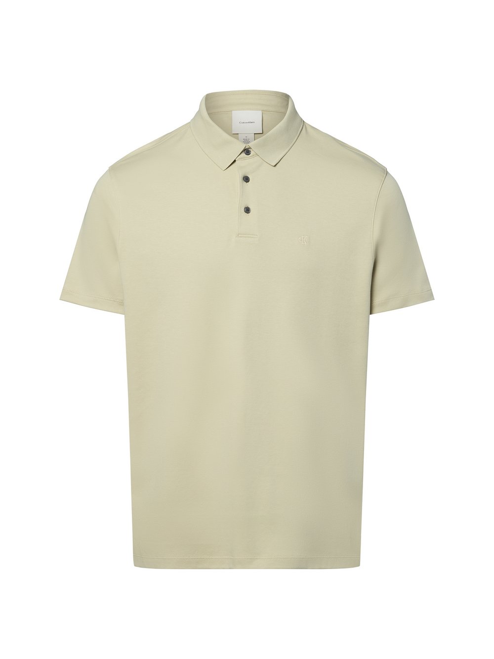 Calvin Klein Poloshirt Herren Baumwolle grün, XL