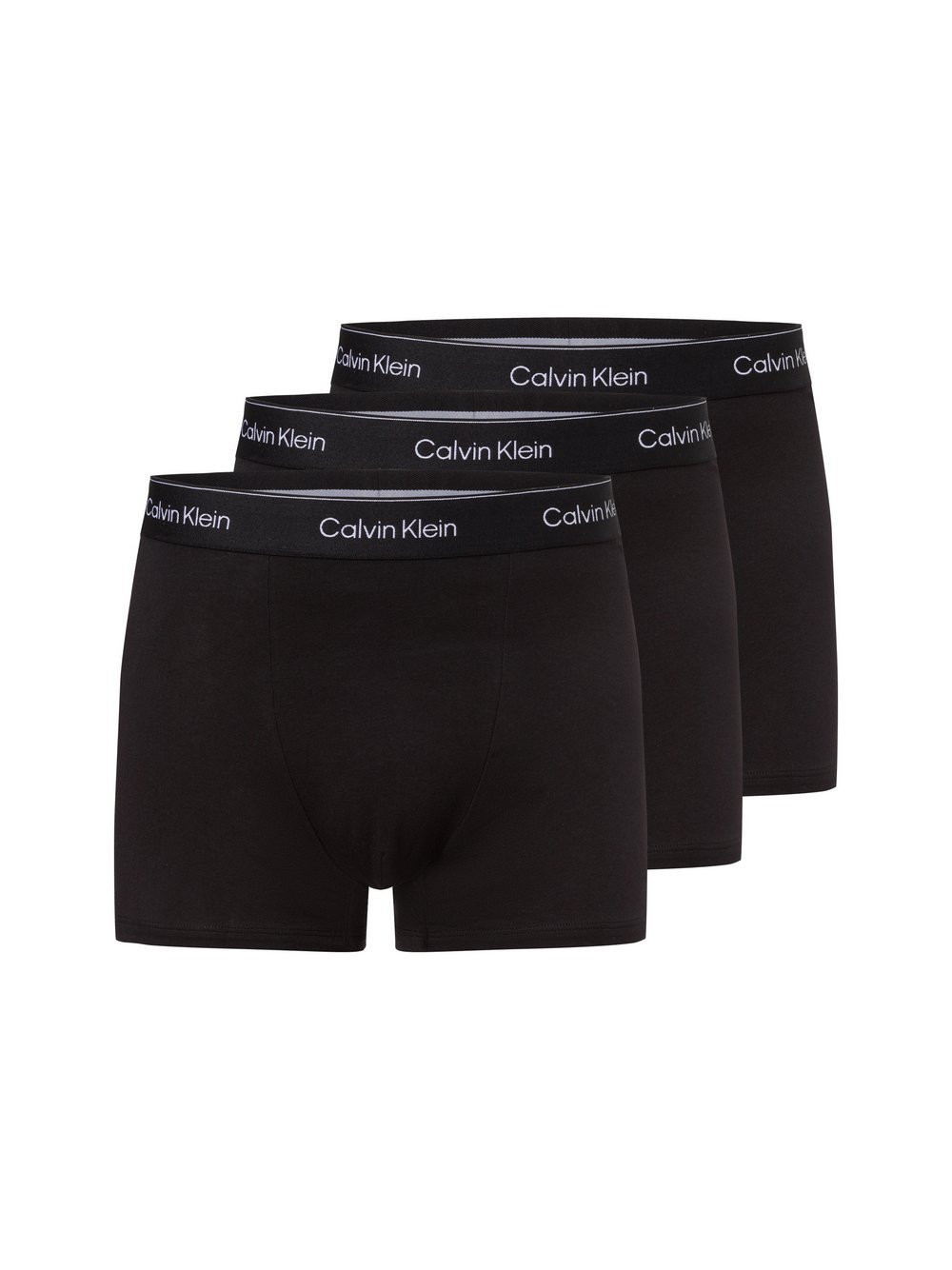 Calvin Klein Trunks im 3er-Pack Herren Baumwolle schwarz, S