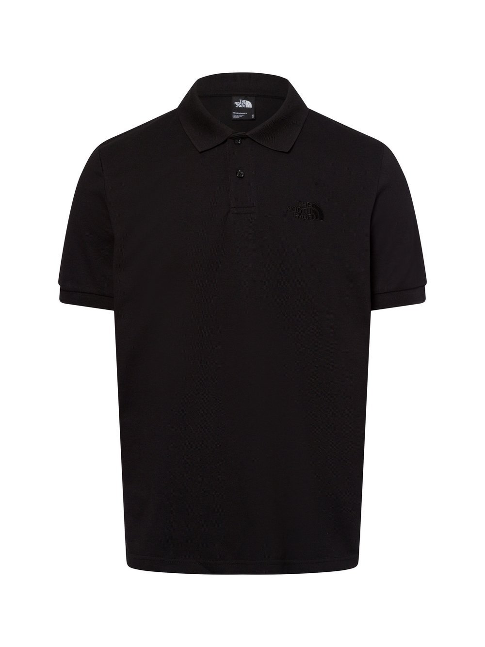 The North Face Poloshirt Herren Baumwolle schwarz, M