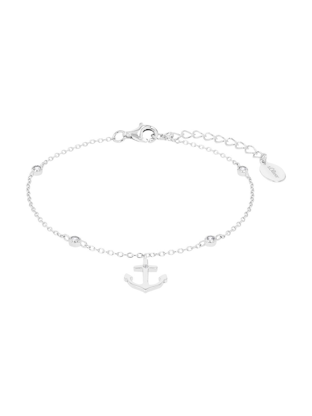 s.Oliver Armband Damen Sterlingsilber silber, 19