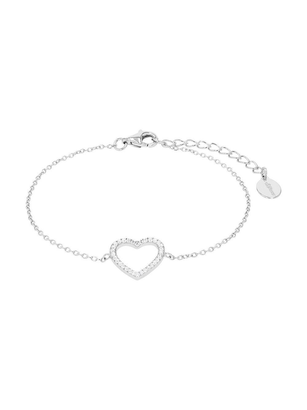 s.Oliver Armband Damen Sterlingsilber silber, 19