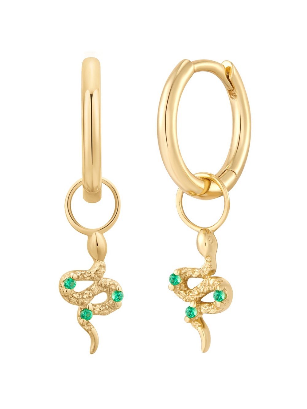 Thumbnail - Glanzstücke München Creolen Damen Sterlingsilber gold, ONE SIZE