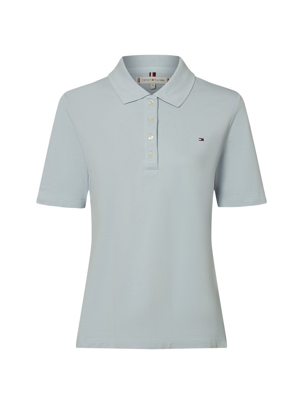 Tommy Hilfiger Poloshirt Damen Baumwolle blau, L