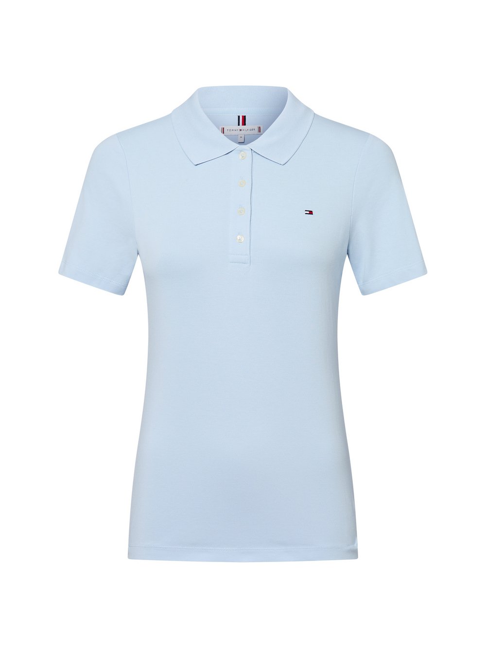 Thumbnail - Tommy Hilfiger Poloshirt Damen Baumwolle blau, M