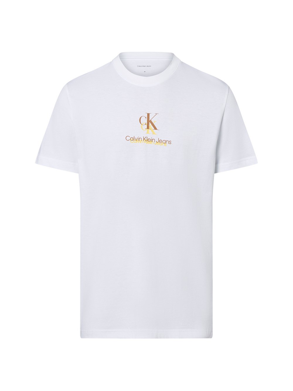 Thumbnail - Calvin Klein Jeans T-Shirt Herren Baumwolle weiß, L