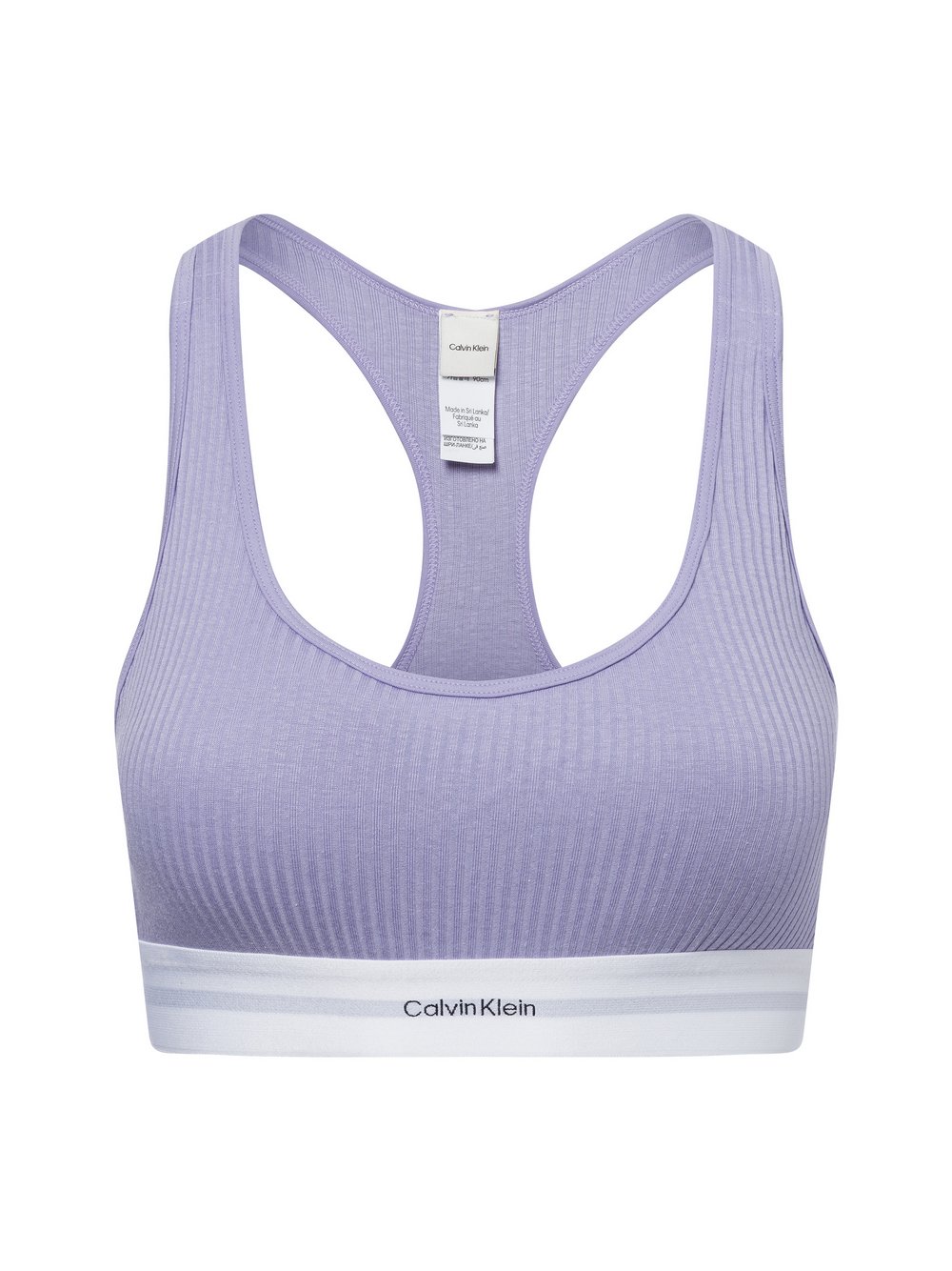 Calvin Klein Bustier Damen Baumwolle lila, L