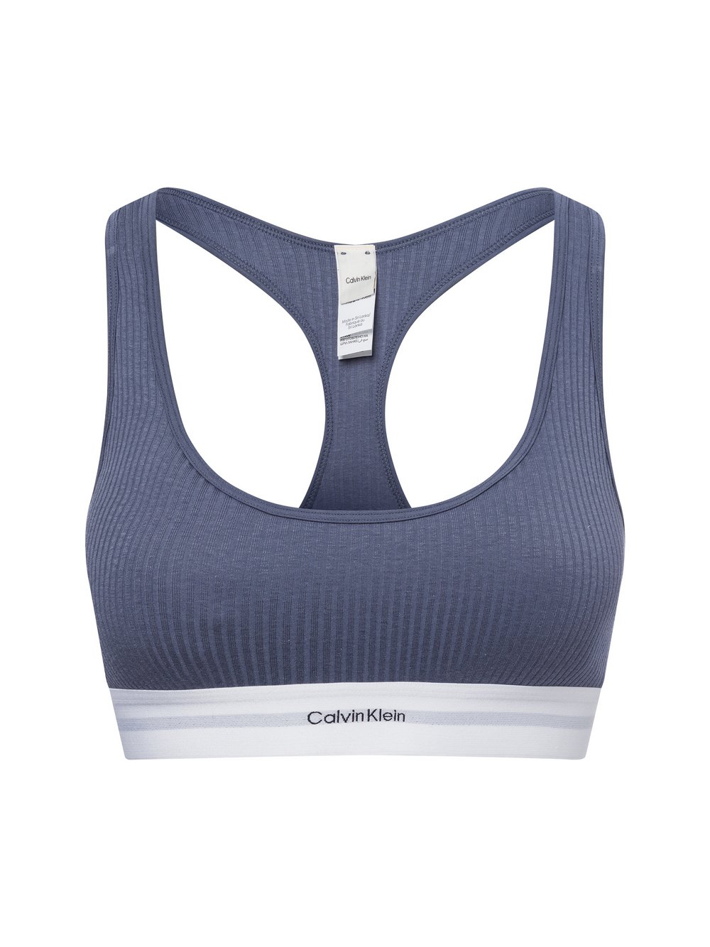 Calvin Klein Bustier Damen Baumwolle blau, L