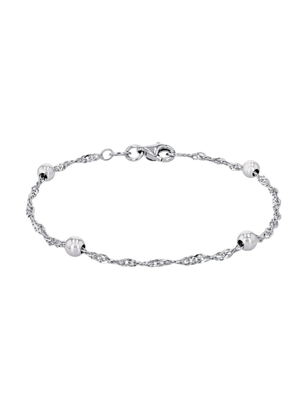 amor Armband Damen Sterlingsilber silber, 17