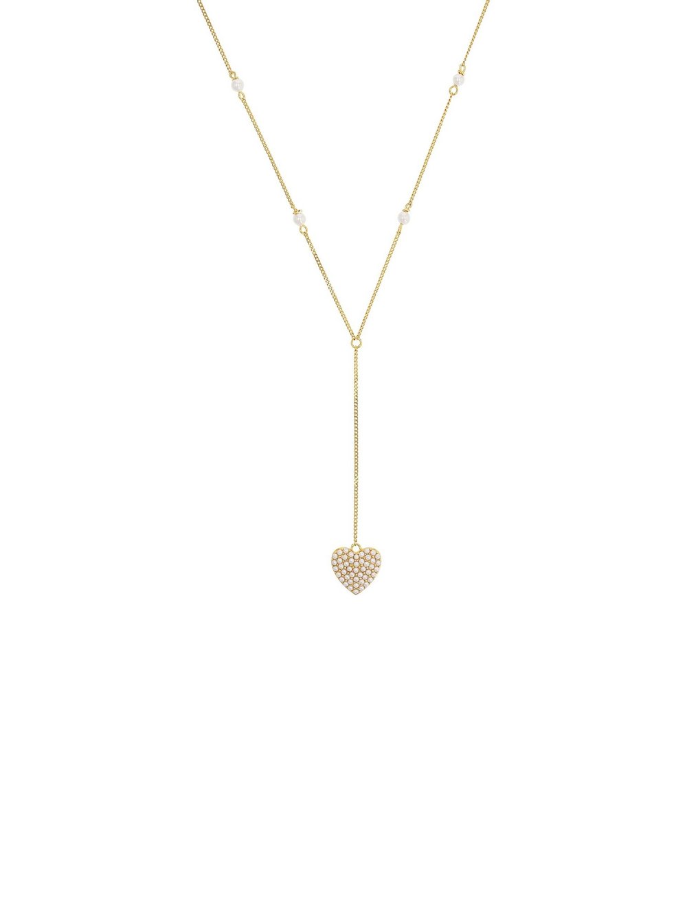 amor Kette mit Anhänger Damen Sterlingsilber gold, 50