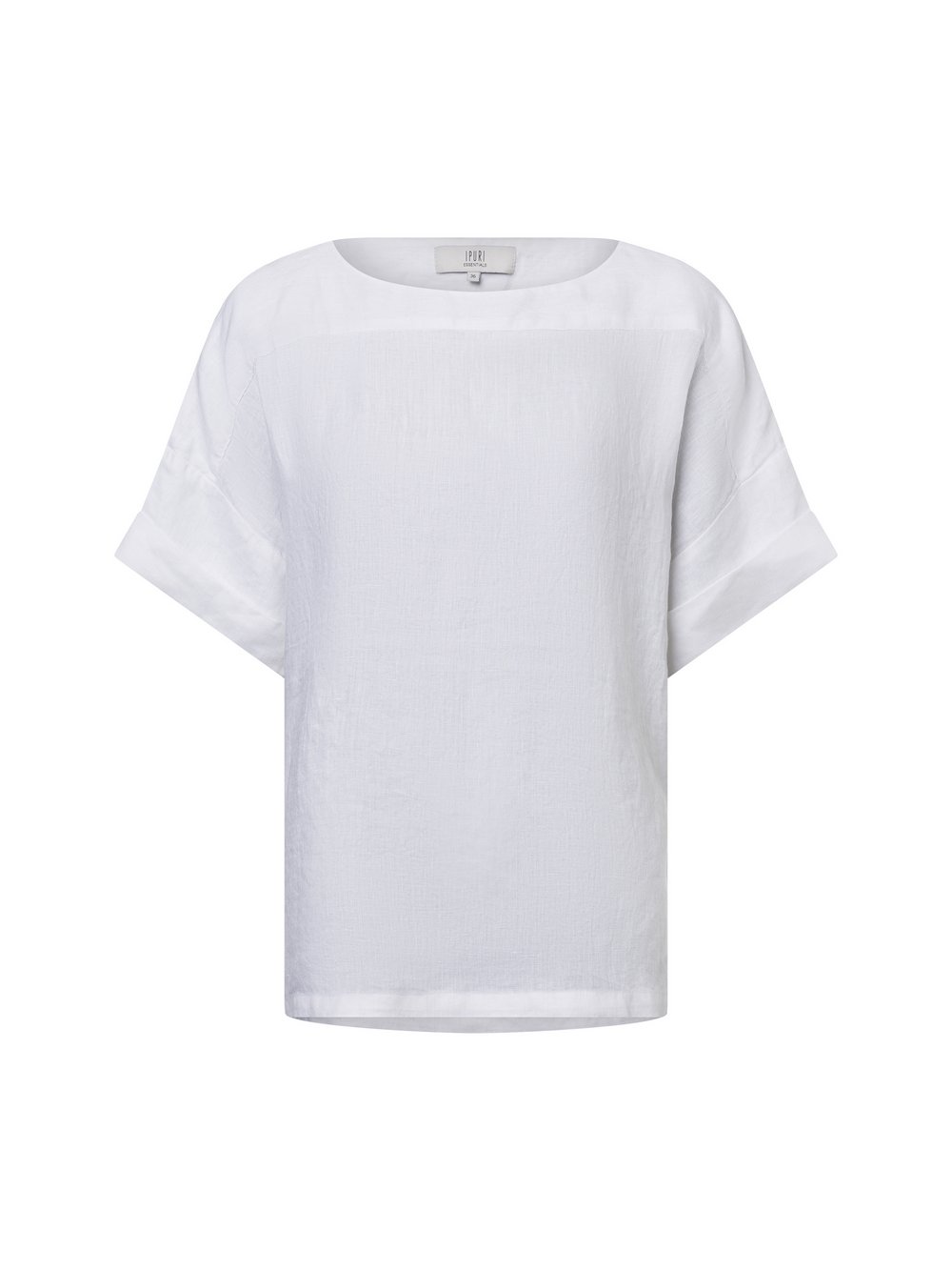 IPURI Leinenbluse Damen weiß, 44