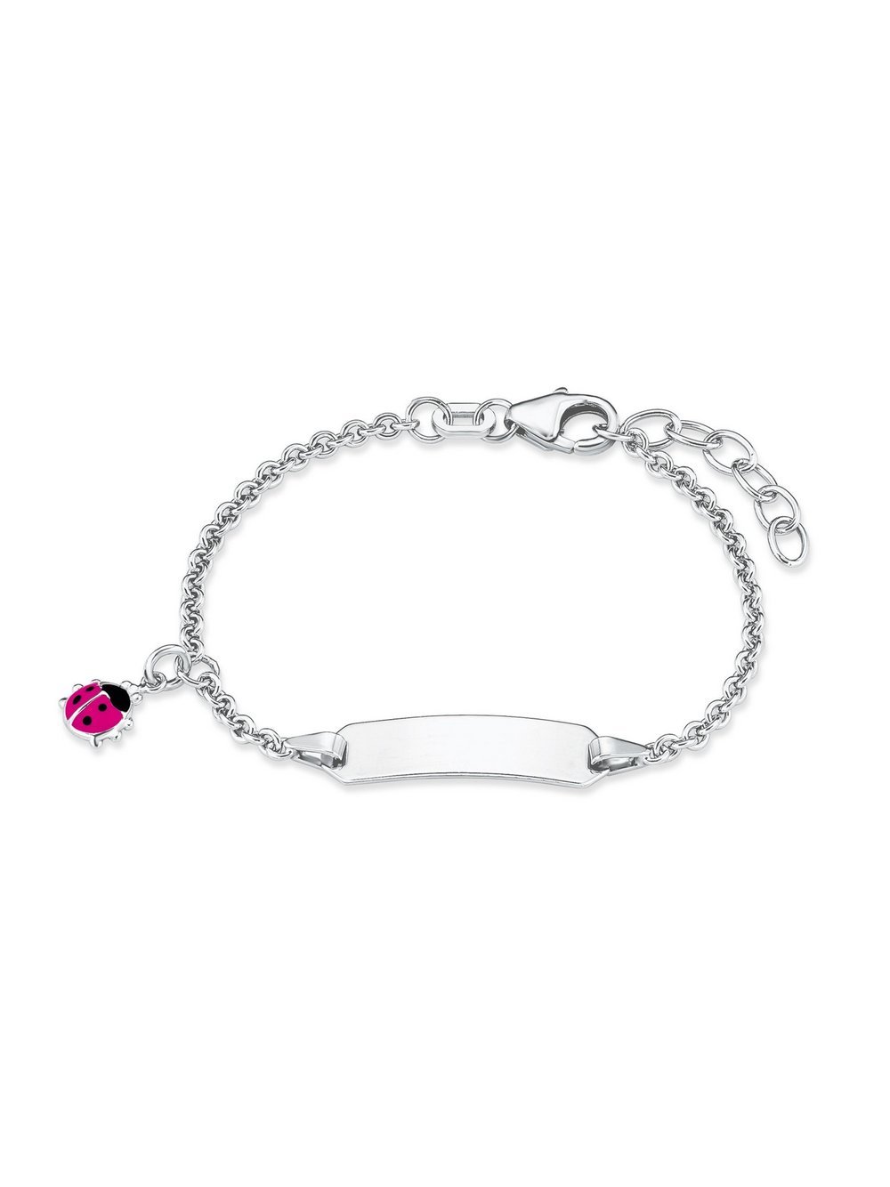 Prinzessin Lillifee Identarmband Mädchen Sterlingsilber pink, 14