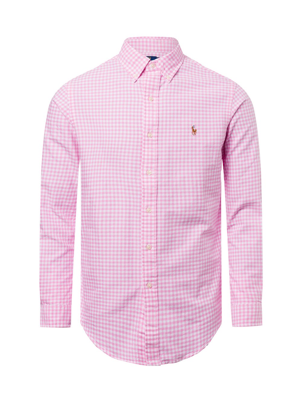 Polo Ralph Lauren Freizeithemd Herren Comfort Fit Baumwolle pink kariert, S