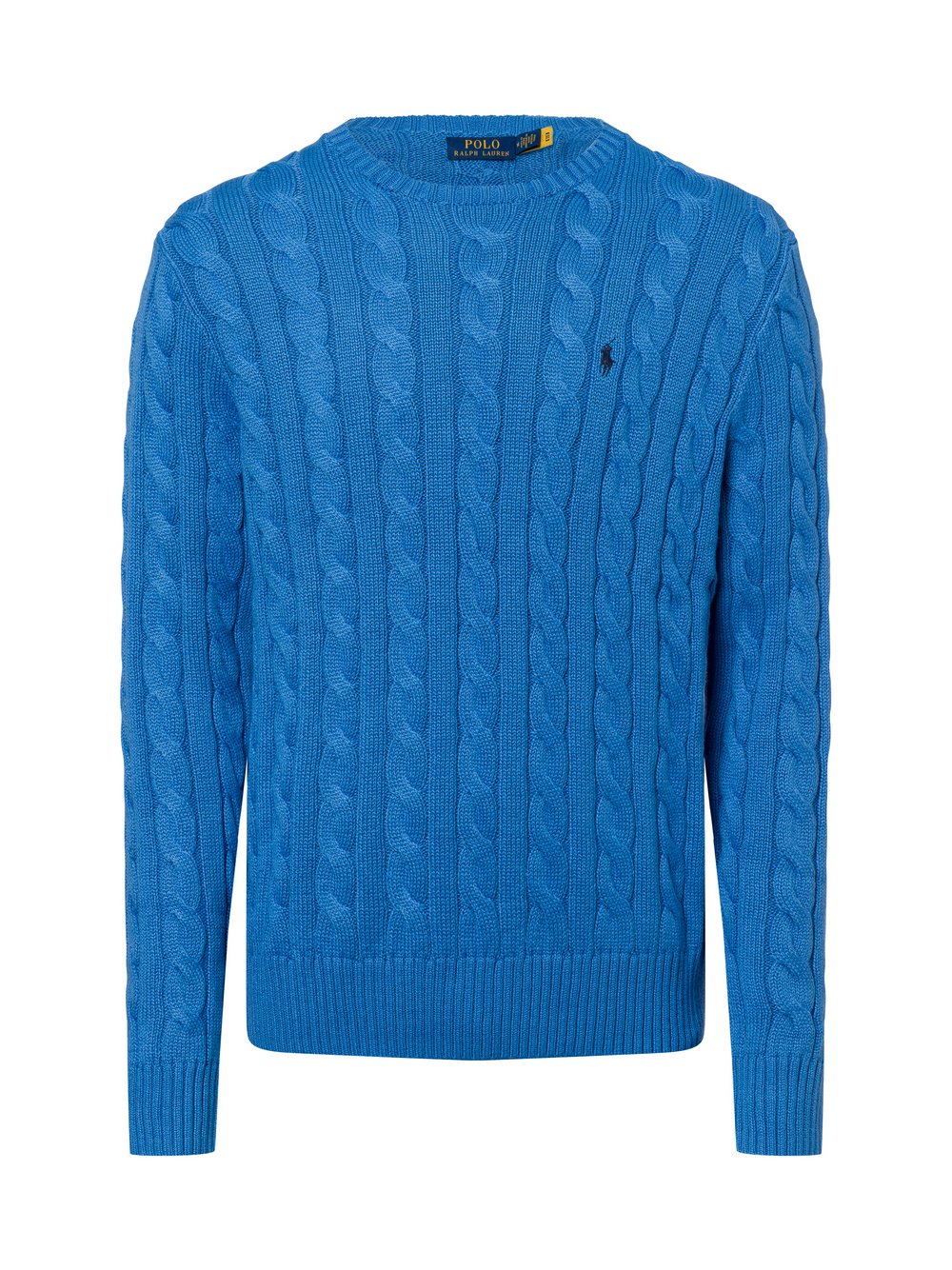 Polo Ralph Lauren Strickpullover Herren Baumwolle blau, XXL