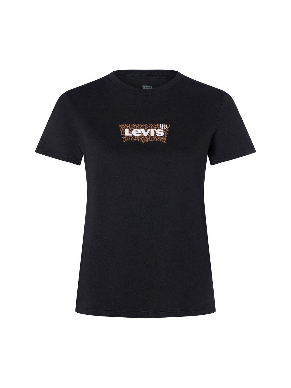 Levi's T-Shirt Damen Baumwolle schwarz bedruckt, M
