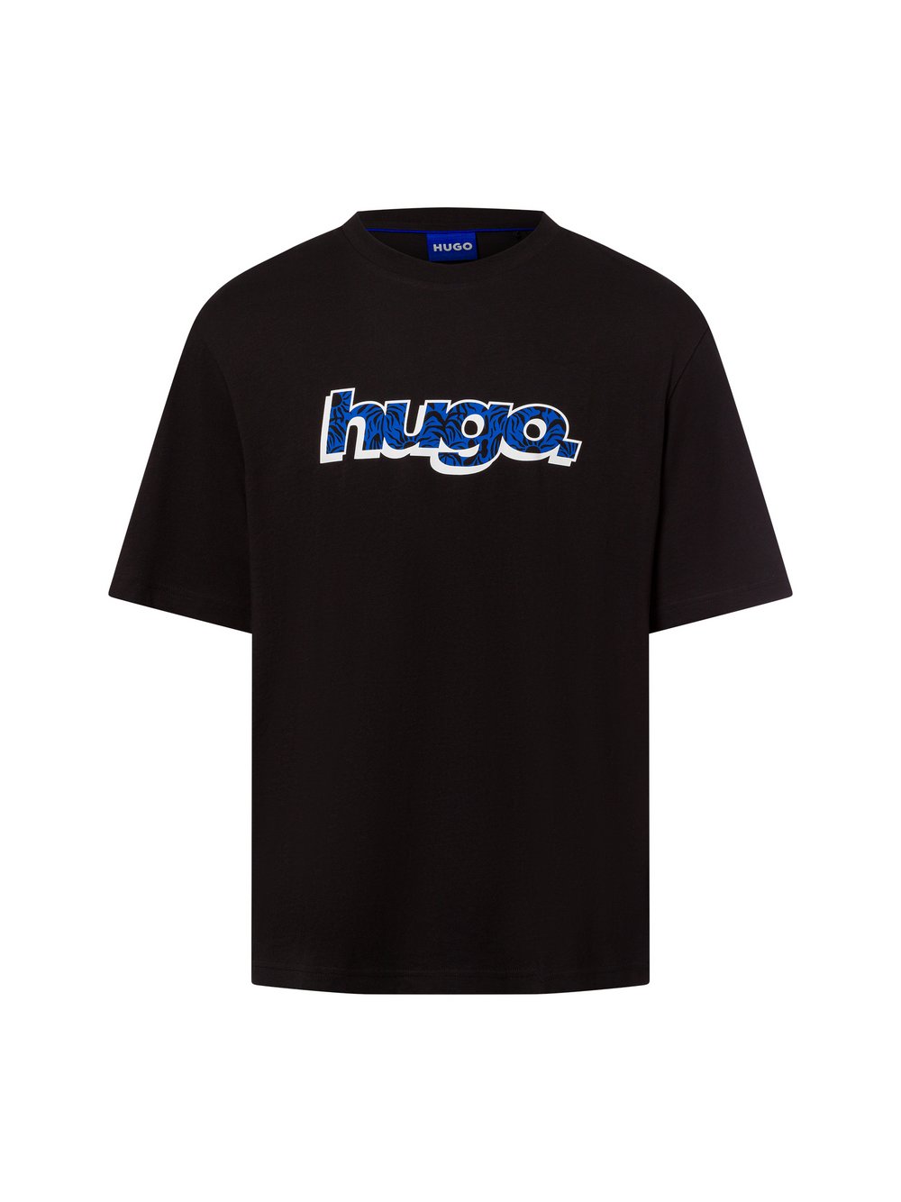 Thumbnail - HUGO BLUE T-Shirt Herren Baumwolle schwarz, XXL