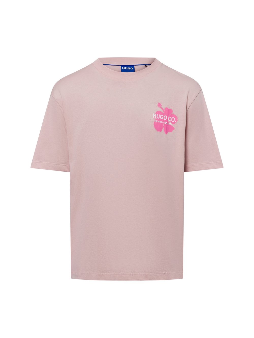 HUGO BLUE T-Shirt Nodiwop Herren Baumwolle mehrfarbig bedruckt, XXL