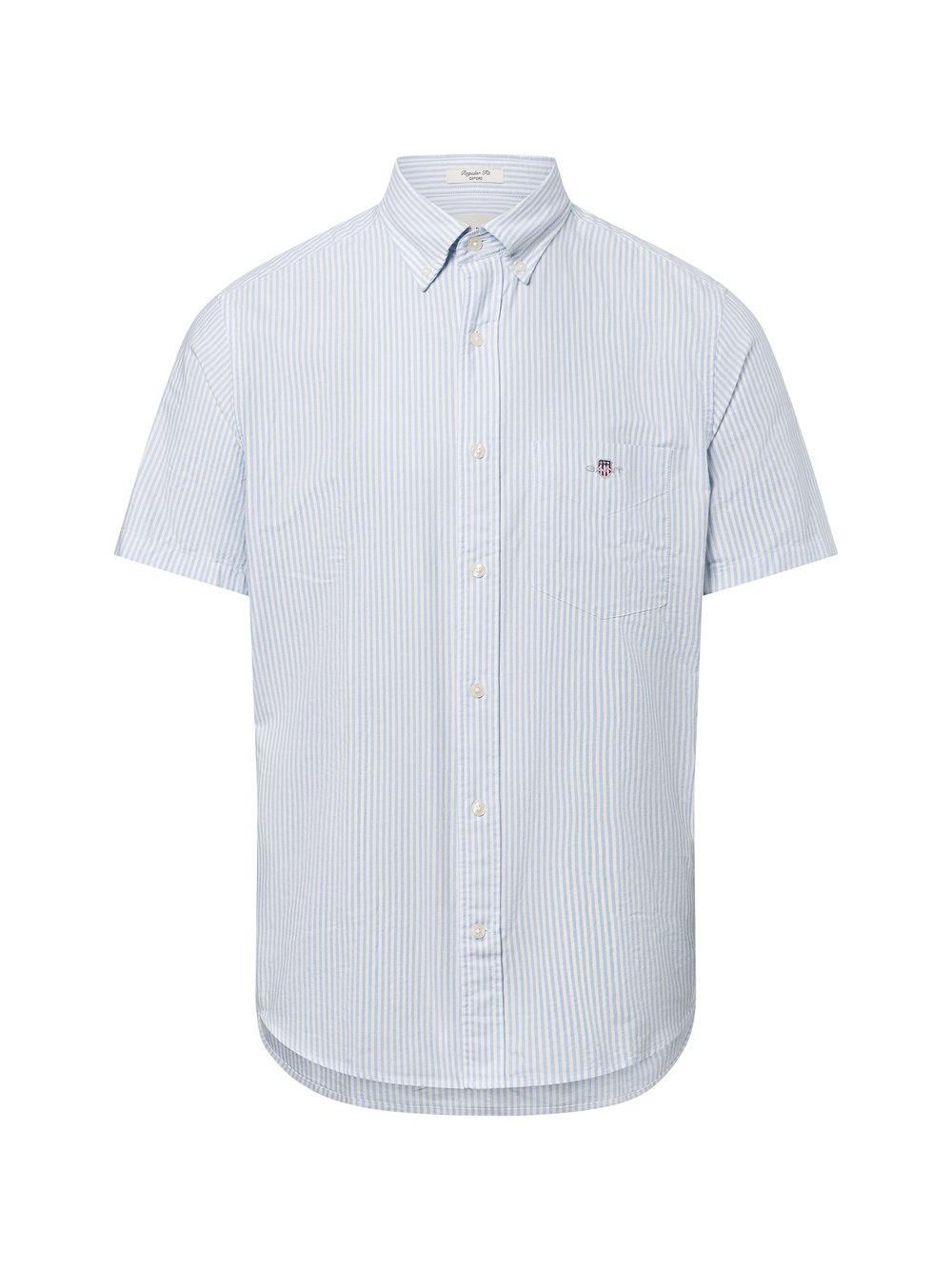 Gant Freizeithemd Herren Regular Fit Baumwolle blau gestreift, M