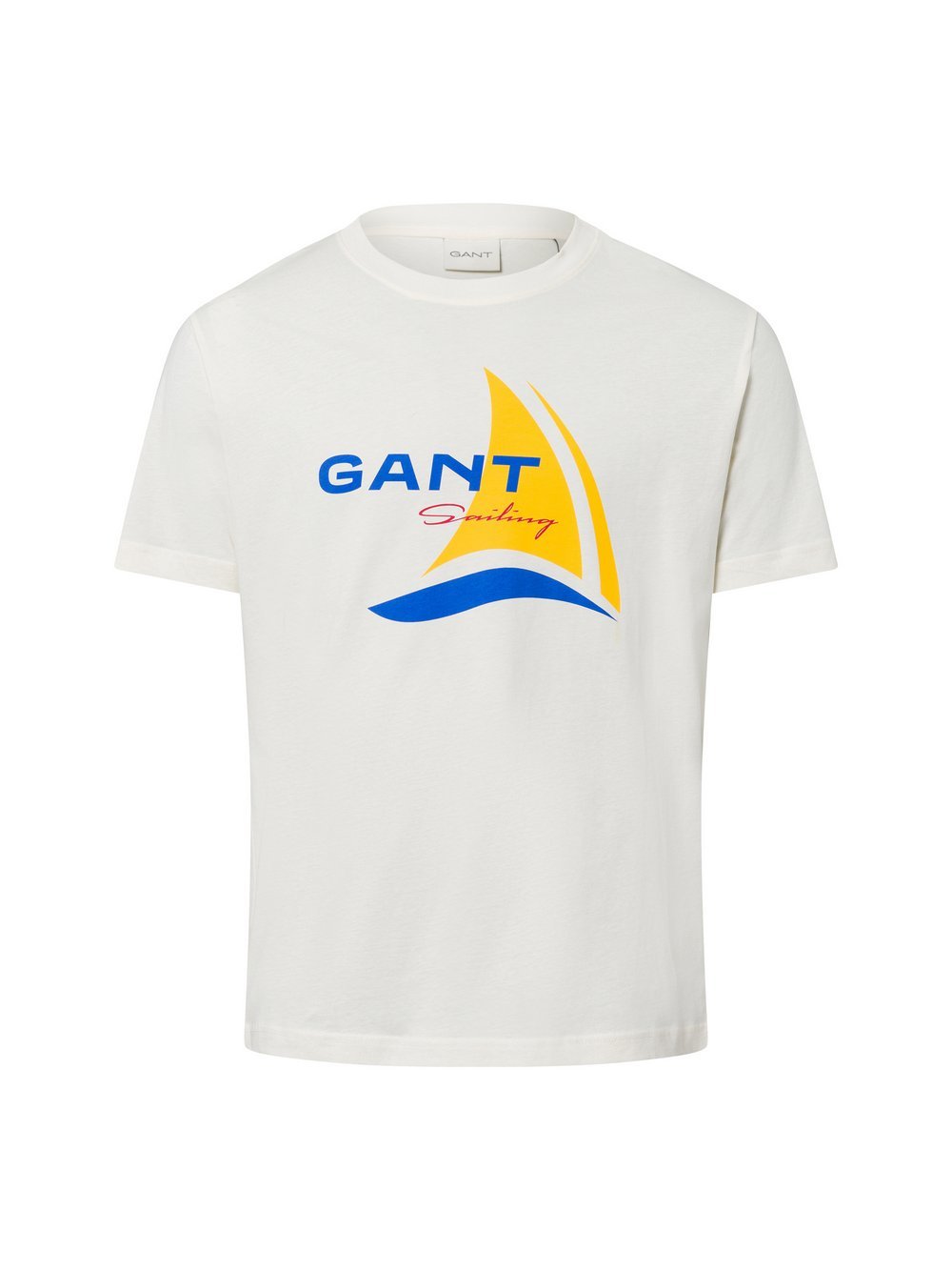 Gant T-Shirt Herren Baumwolle mehrfarbig bedruckt, XXL