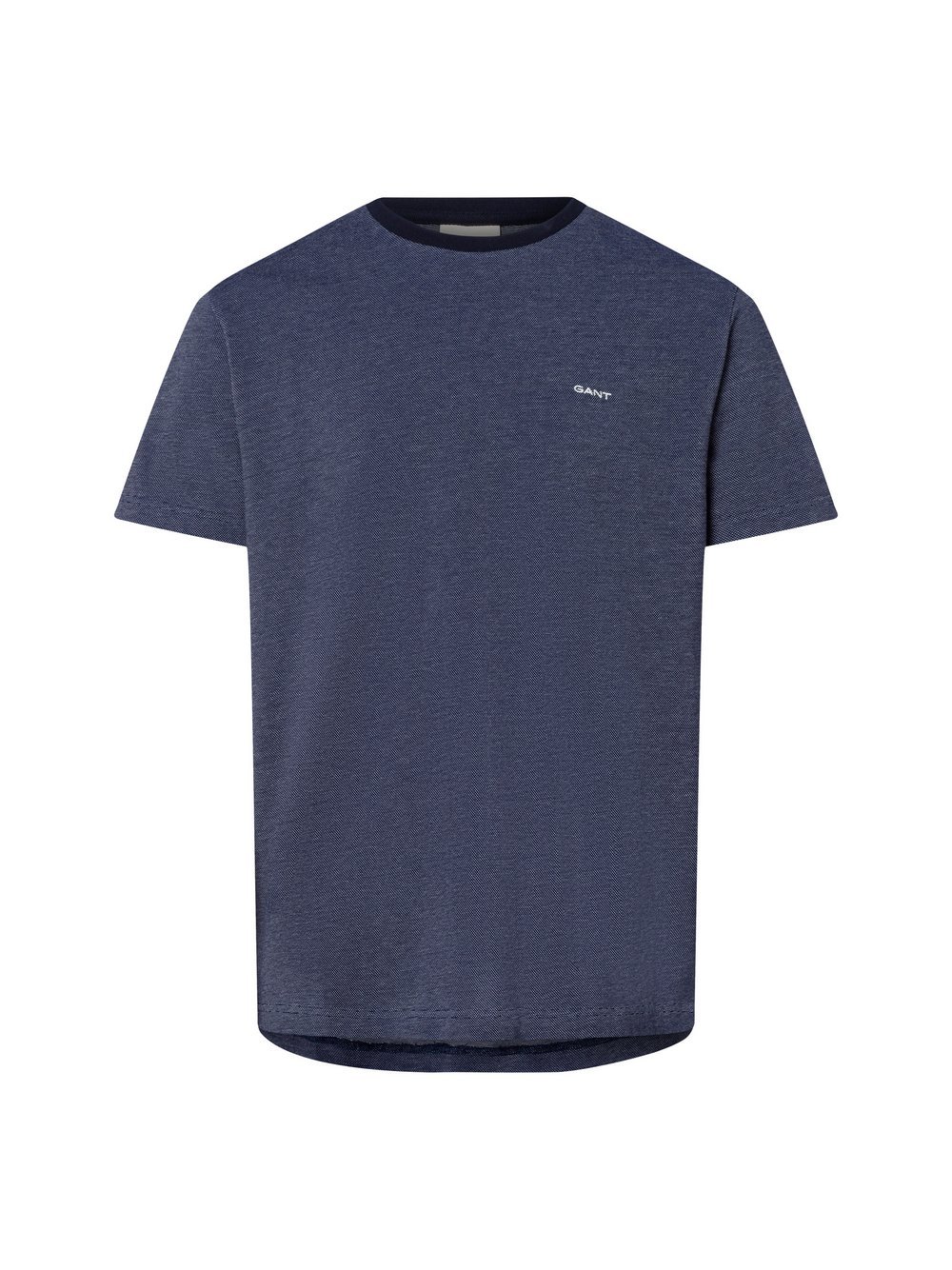 Gant T-Shirt Herren Baumwolle blau meliert, M