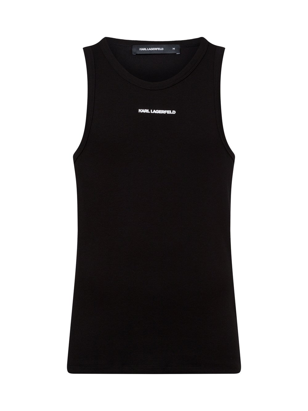 KARL LAGERFELD Tanktop Herren Baumwolle schwarz, L