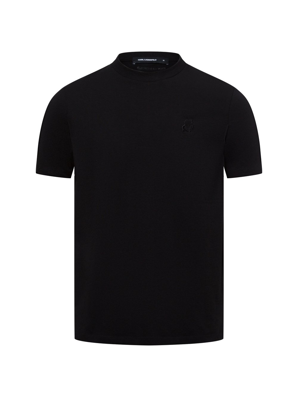 KARL LAGERFELD T-Shirt Herren Baumwolle schwarz, M