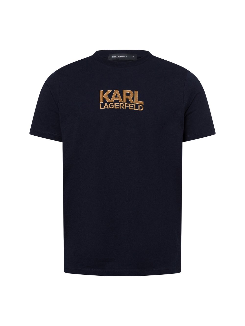 KARL LAGERFELD T-Shirt Herren Baumwolle blau, L