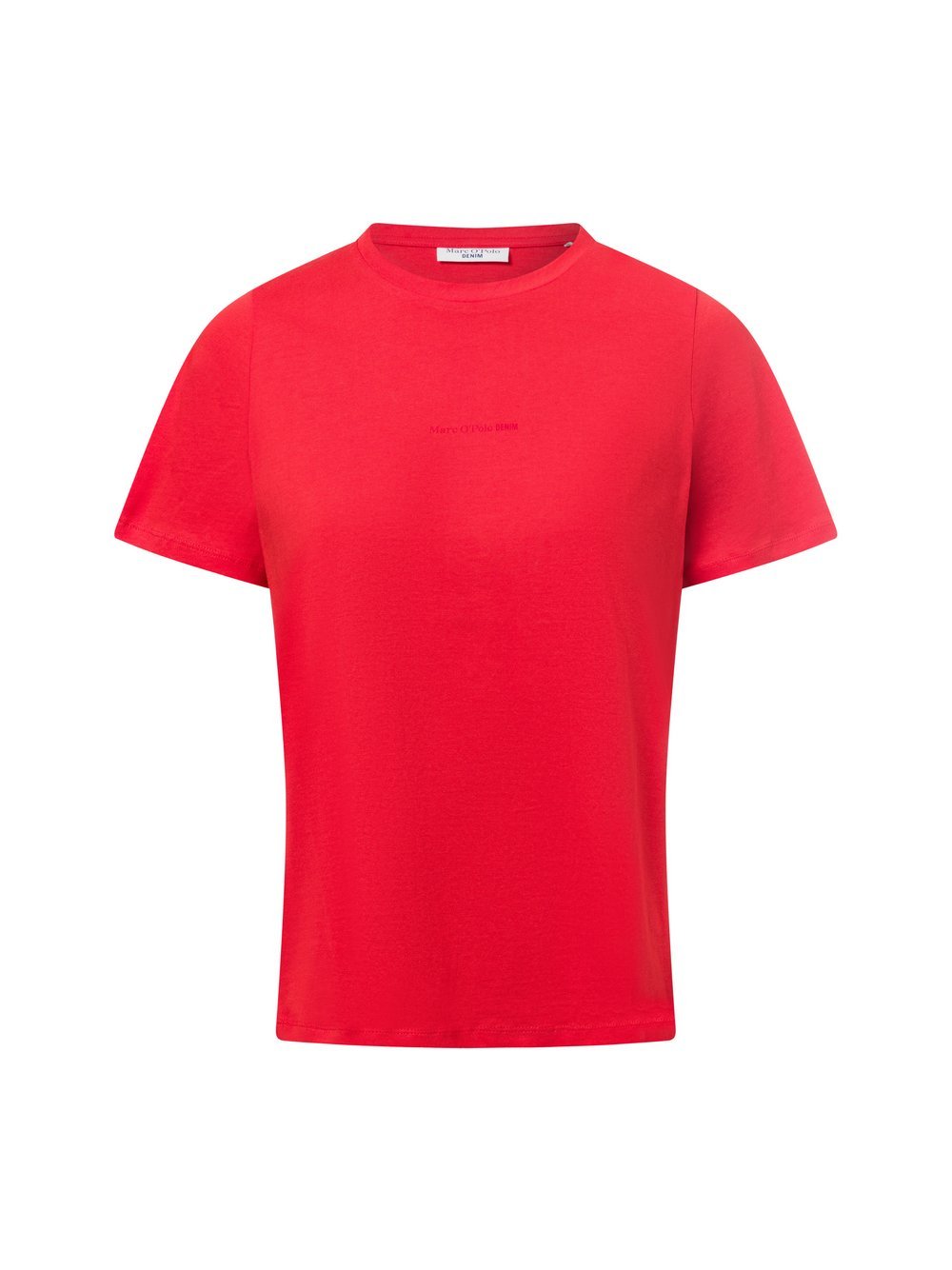 Marc O'Polo Denim T-Shirt Damen Baumwolle rot, L