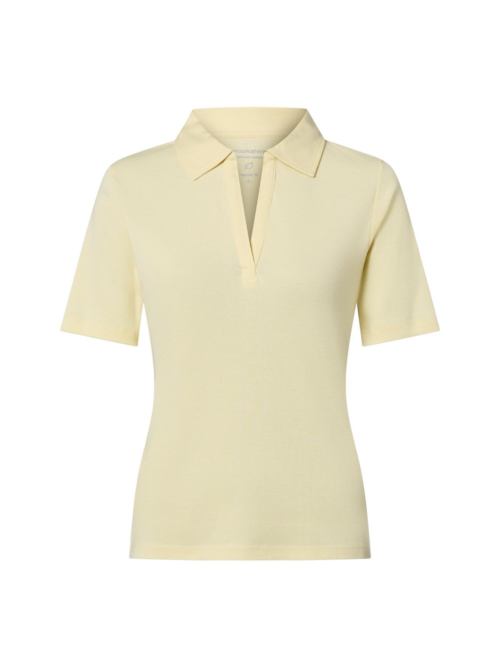 brookshire Poloshirt Damen Baumwolle gelb, L