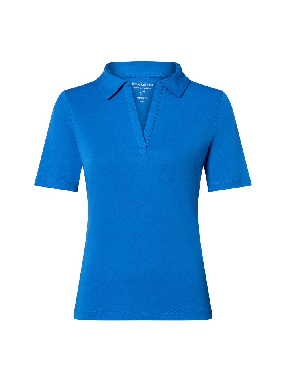 brookshire Poloshirt Damen Baumwolle blau, XXXL
