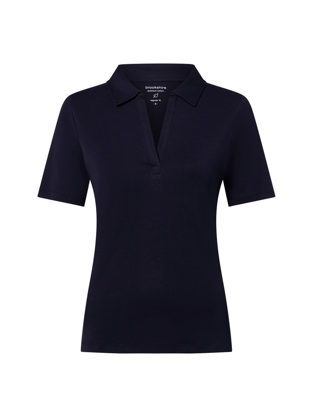 brookshire Poloshirt Damen Baumwolle blau, XXXL