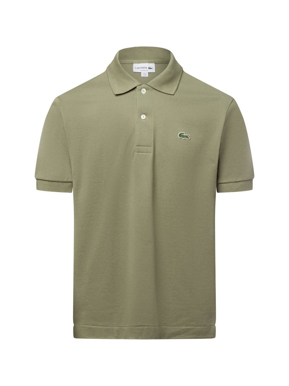 Lacoste Poloshirt Herren Baumwolle grün, 4