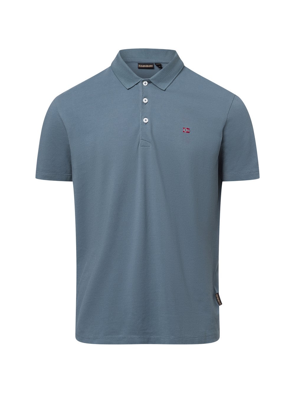 Napapijri Poloshirt Herren Baumwolle grau, XXL