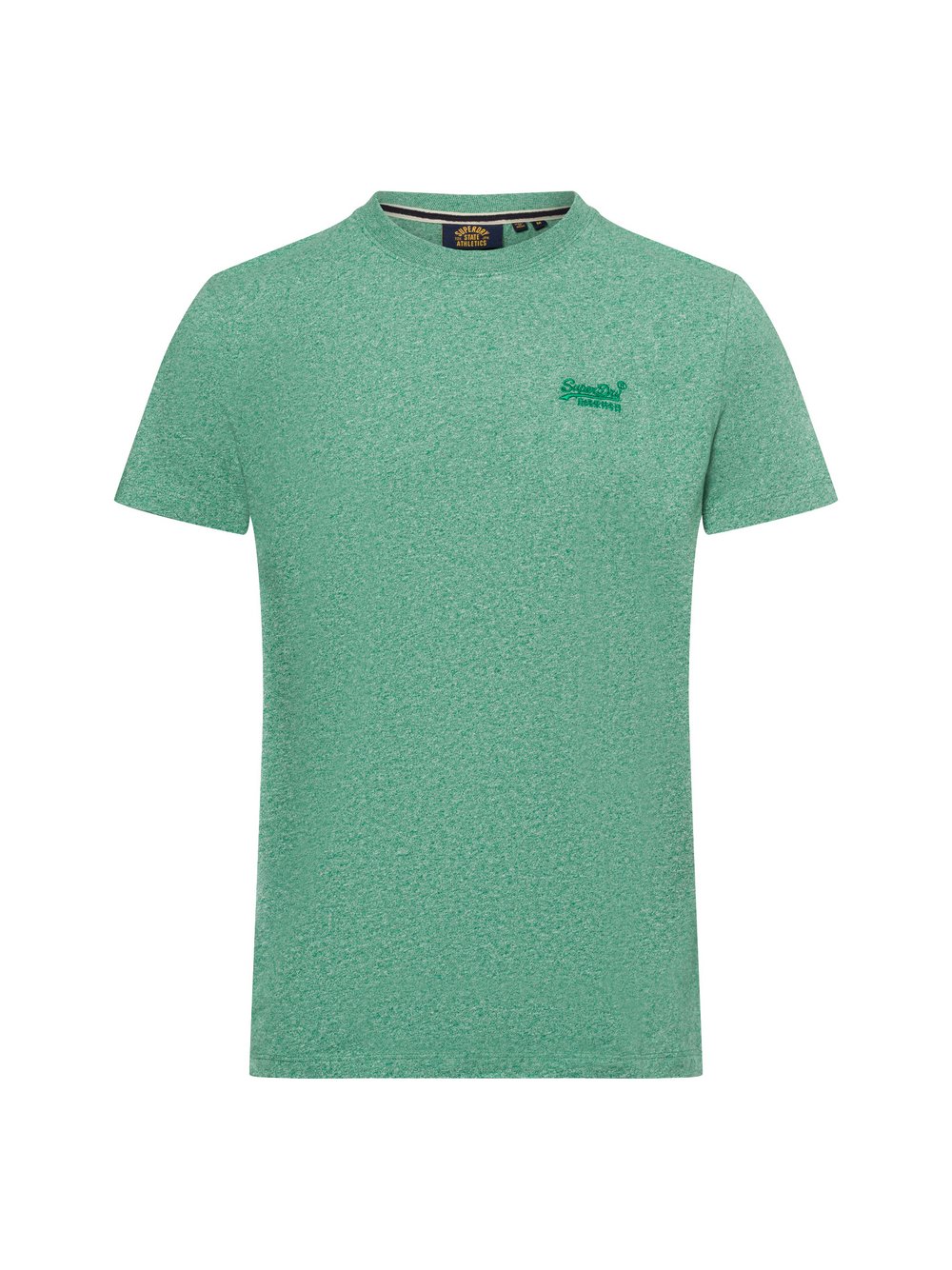 Superdry T-Shirt Herren Baumwolle grün meliert, XXXL