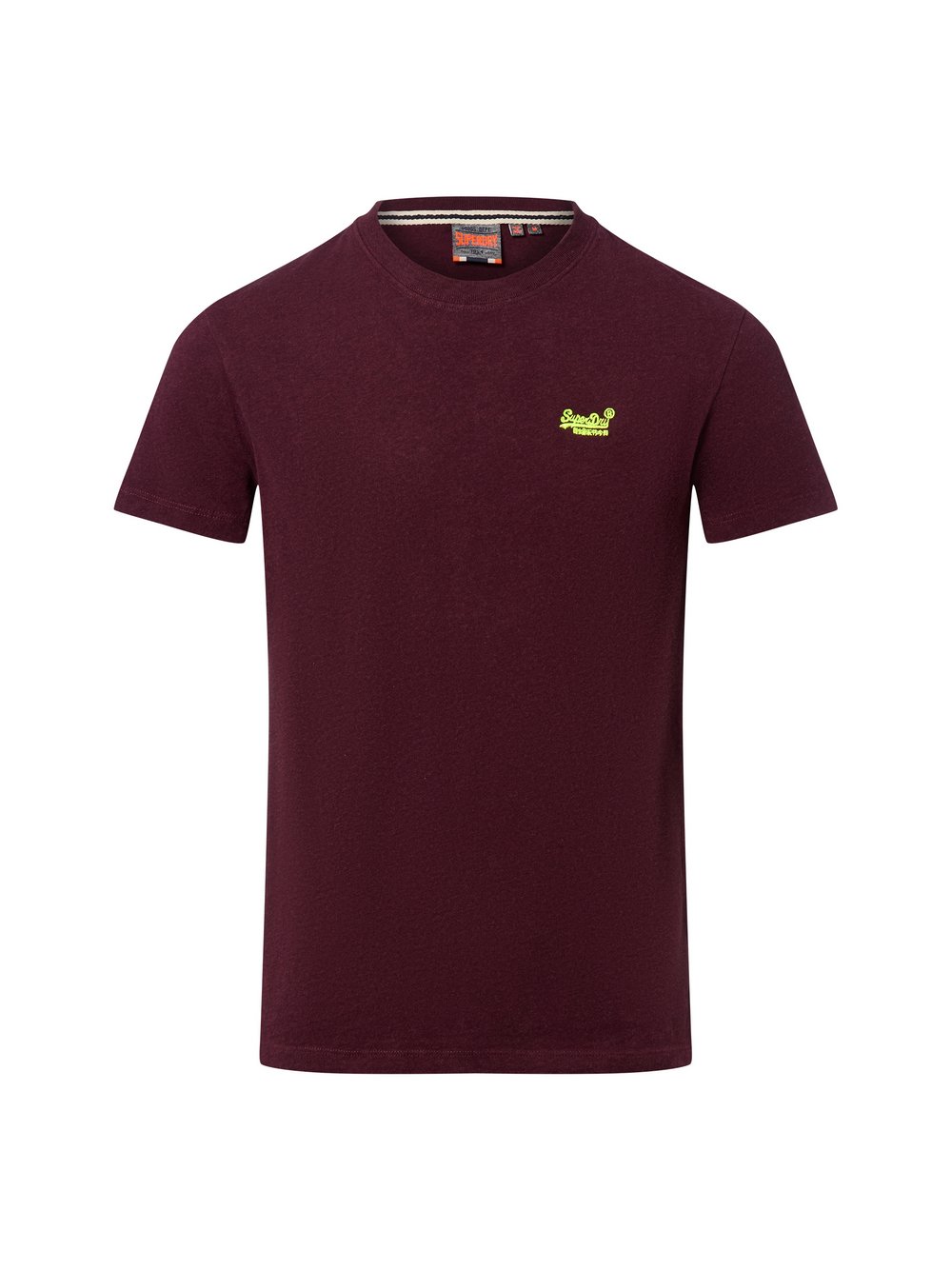 Superdry T-Shirt Herren Baumwolle rot meliert, L