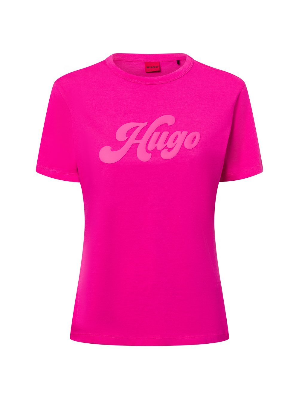 HUGO T-Shirt Damen Baumwolle pink, L