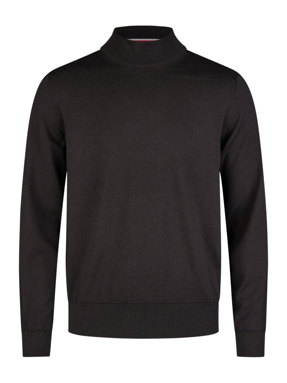 Daniel Hechter Rollkragenpullover Herren Modal schwarz, XXXL