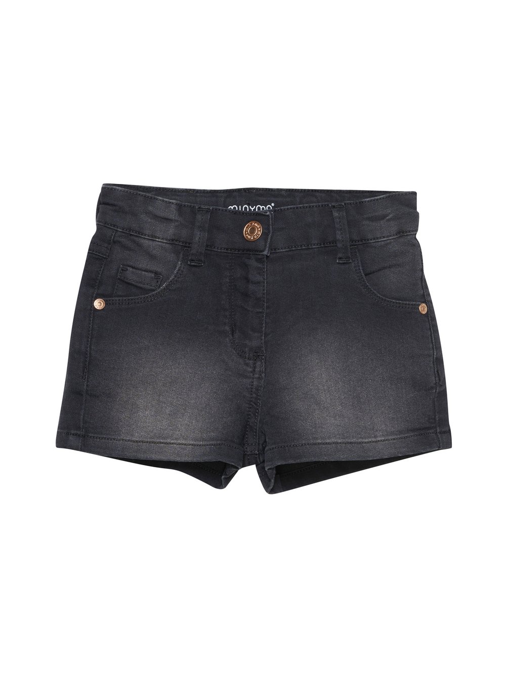 Minymo Shorts Mädchen Baumwolle grau, 134