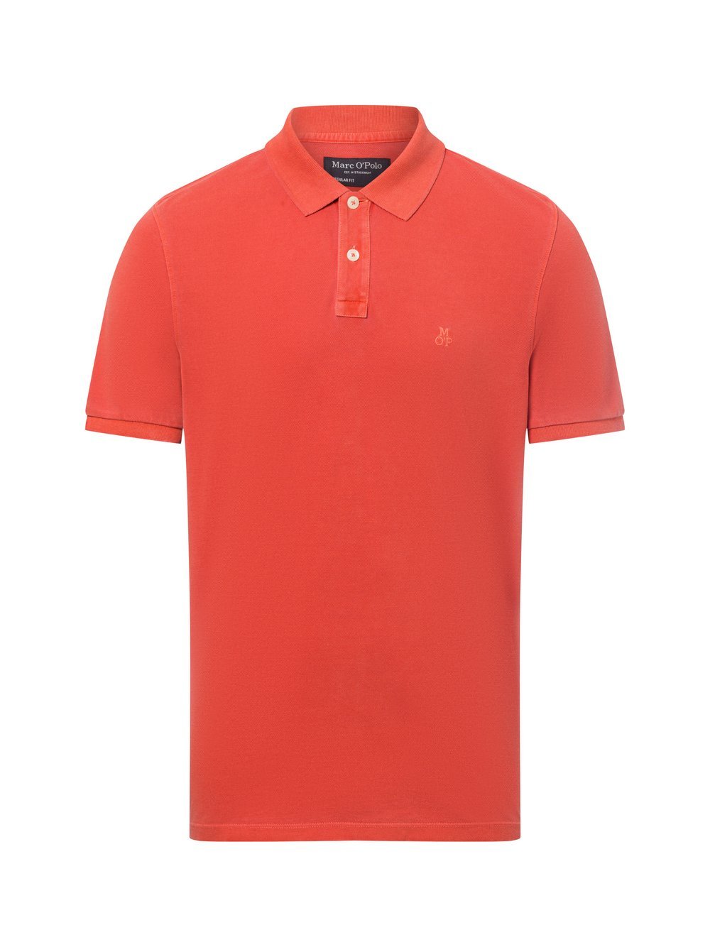 Marc O'Polo Poloshirt Herren Baumwolle orange, XL