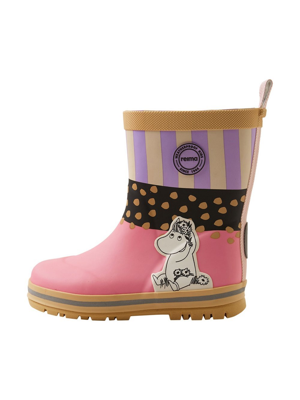 reima Gummistiefel Kinder rosa gemustert, 24