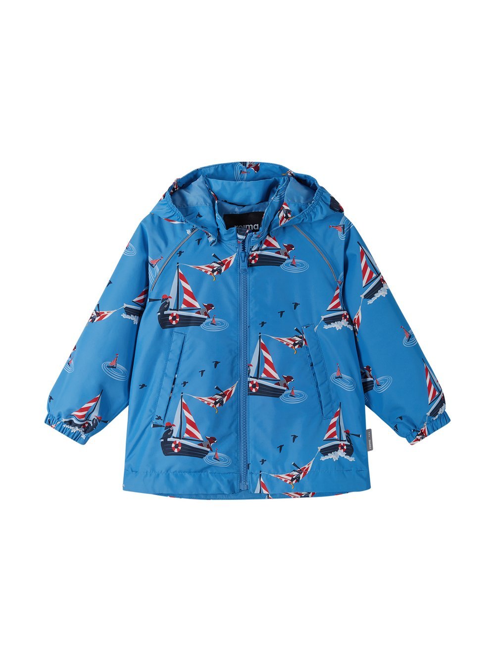 reima Reimatec Jacke Kinder blau gemustert, 80