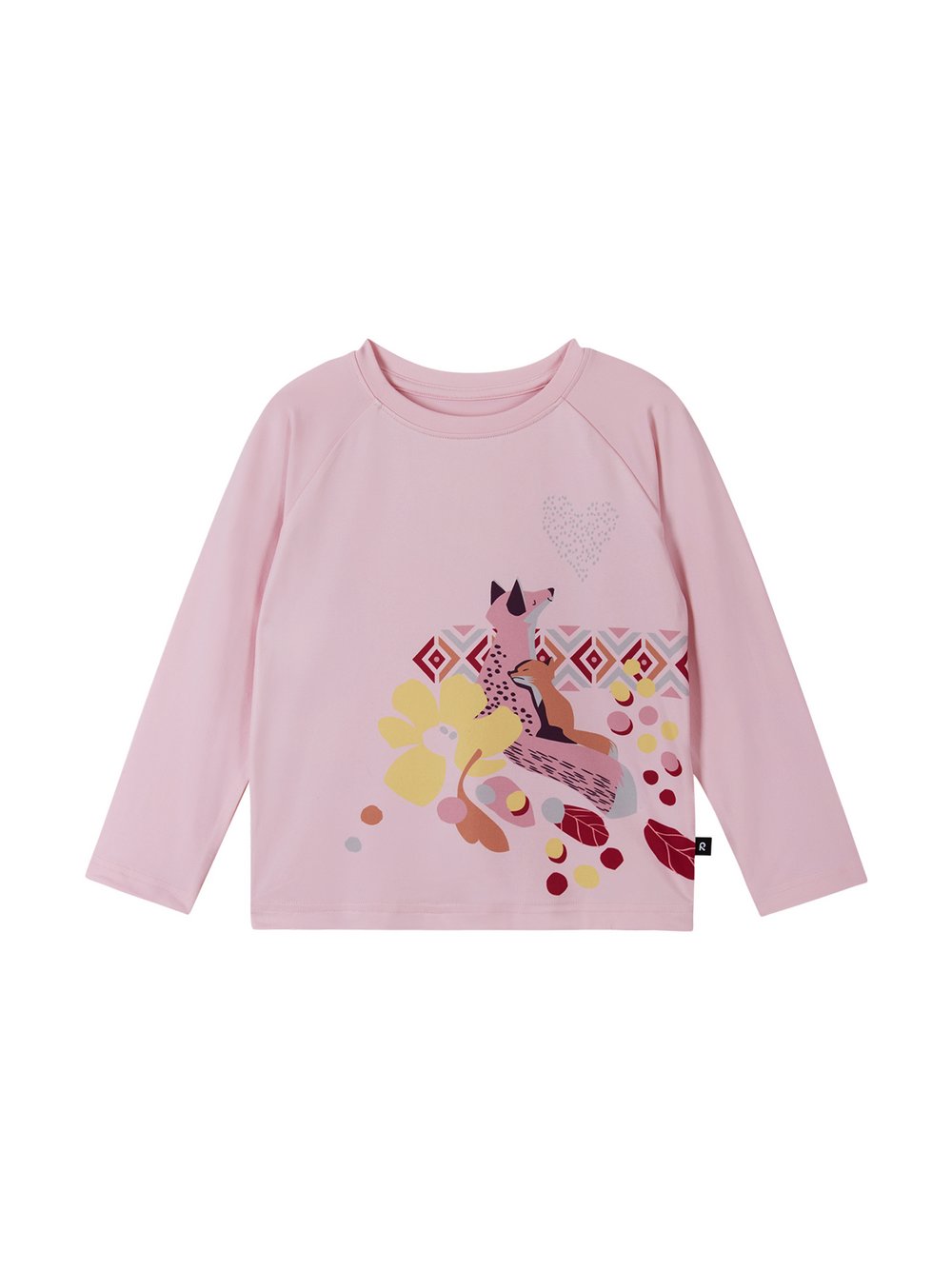 reima Sweatshirt Kinder rosa gemustert, 140